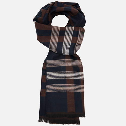 Szal Mellow Brown Checked